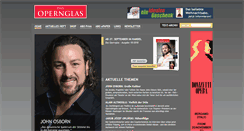 Desktop Screenshot of opernglas.de